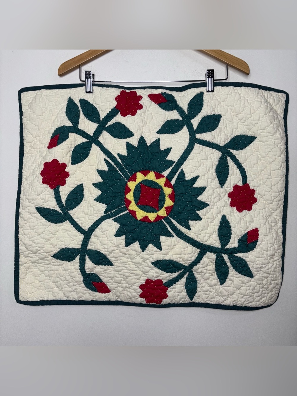 Pottery Barn Maisie Print Quilted Cotton Sham Pillow Cover  26 in x 20 in